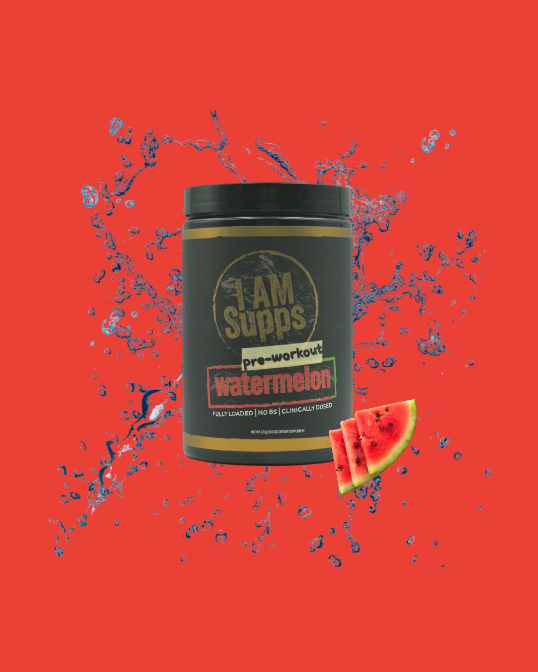 I AM Pre Workout Watermelon