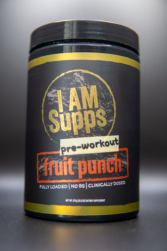 I AM Pre-Workout Fruit Punch